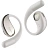 Наушники Xiaomi OpenWear Stereo (песчаниковый бежевый) (BHR8473GL) Фото 0