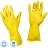Перчатки латексные жёлтые (размер 10, XL, 10 пар в упаковке)