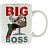 Кружка 350мл, NEW BONE CHINA,BIG BOSS,133-08077