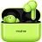 Наушники Realme Buds T200 Neon Green (Зеленый) Ru