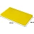 Доска разделочная Maco пластик 40x30x1.2 см жёлтая Фото 0