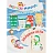 Раскраска -гармошка. Зимушка-зима НГ, 6656б Раскраска -гармошка. Зимушка-зима НГ, 6656б
