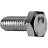Болт DIN933 с шестигр. головкой оцинк.М8х20 (50шт/уп) Zitar (105207)