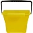Ведро SYR 7 л навесное желтое_ДДП Фото 0