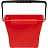 Ведро SYR 7 л навесное красное_ДДП Фото 0