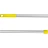 Рукоятка усиленная SYR 135см анодированный алюм крепл Interchange желт_ДДП Фото 0