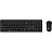 Набор клавиатура+мышь RAPOO беспроводная X2100 Silent, цвет - черный