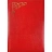 Папка Адресная б/в красная 15А001 Виньетка/10/ 15А001_к