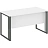 Стол Riva на м/к КМС.СП-3 1380х670х750 Белый/Антрацит Фото 0 Стол Riva на м/к КМС.СП-3 1380х670х750 Белый/Антрацит Фото 0
