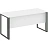 Стол Riva на м/к КМС.СП-4 1580х670х750 Белый/Антрацит Фото 0 Стол Riva на м/к КМС.СП-4 1580х670х750 Белый/Антрацит Фото 0