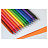 Мелки пластиковые BIC "Plastidecor", 12 цветов, ультрапрочные, круглые, картонная упаковка, подвес, 945764 Фото 4