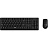 Набор клавиатура+мышь RAPOO беспроводн. X1500-BL цвет - черный (13320)