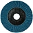 Круг лепестковый торцевой, циркониевый, P80, 125х22,2мм INOX KRANZ