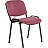 Стул офисный Easy Chair Изо бордовый (ткань, металл черный)