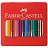 Карандаши цветные Faber-Castell "Замок", 24цв., шестигр., заточ., метал. кор. Фото 0