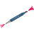 Набор двусторонних маркеров для скетчинга Гамма "Студия" 36цв., основные цвета, корпус трехгранный, пулевид./клиновид. наконечники, пласт.кейс Фото 7