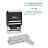 Датер автоматический самонаборный Colop Printer 55 Dater Bank Set (60х40 мм, 6 строк) Фото 2