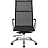 Кресло для руководителя Easy Chair Кресло EChair-702 T NET чёрное (сетка, металл) Фото 0