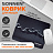 Коврик для мыши SONNEN "DROPS", резина + ткань, 220х180х3 мм, 513290 Фото 0