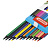Карандаши цветные ПИФАГОР СТАНДАРТ 12 цветов, трехгранный корпус, 182087 Фото 3