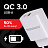 Зарядное устройство быстрое сетевое (220 В) SONNEN, USB QC 3.0 + Type-C PD 20 Вт, 3 А, белое, 455505 Фото 6