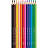 Карандаши цветные Maped Color'Peps Star 12 карандашей 12 цветов трёхгранные (183212) Фото 1