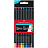 Карандаши цветные Faber-Castell "Black Edition", 12цв., трехгран., черное дерево, заточен., картон.