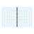 Тетрадь А5, 96 л., ОФИСМАГ, гребень, клетка, обложка картон, МОНОХРОМ, 402797 Фото 2