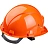 Каска защитная РОСОМЗ СОМЗ-55 FavoriT Trek оранжевая со ступенчатым механизмом (75114) Фото 1