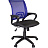 Кресло офисное Easy Chair 304 TC NET синее/черное (сетка/ткань, пластик)