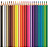 Карандаши цветные Maped Color'Peps Star 24 карандаша 24 цвета трёхгранные Фото 1