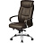 Кресло для руководителя Easy Chair 534 TL коричневое (натуральная кожа с компаньоном, металл)