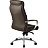 Кресло для руководителя Easy Chair 534 TL коричневое (натуральная кожа с компаньоном, металл) Фото 3