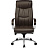 Кресло для руководителя Easy Chair 534 TL коричневое (натуральная кожа с компаньоном, металл) Фото 0
