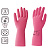 Перчатки КЩС латексные Hq Profiline с хлопковым напылением розовые (размер 8, M, 73582) Перчатки КЩС латексные Hq Profiline с хлопковым напылением розовые (размер 8, M, 73582)