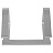 Подставка для ноутбука алюминиевая, нескользящая, 295х255 мм, BRAUBERG SOLID, 513618 Фото 7