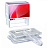 Штамп самонаборный Colop Printer 40-Set-F пластиковый с персонализацией 6/4 строки 59х23 мм Фото 0