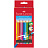 Карандаши цветные Faber-Castell стираемые 12 цветов шестигранные