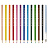Карандаши цветные акварельные Faber-Castell Aquarell шестигранные 12 цветов Фото 0