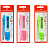Карандаш механический Faber-Castell "Tri Click" 0,7мм, 2B, с ласт+грифели 20шт., 0,7мм+ластик "Sleeve Mini", прям, 54*25*13мм, пласт.фут, голуб, блис