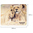 Коврик для мыши SONNEN "LIONS", резина + ткань, 220х180х3 мм, 513310 Фото 4