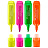 Набор текстовыделителей Faber-Castell "46 Superfluorescent" 4 флуоресцентных цв., 1-5мм, пластик. уп Фото 0