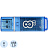Флешка USB 2.0 8 ГБ Smartbuy Glossy Series (SB8GBGS-B)