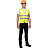 Жилет сигнальный Тип 2Т лимонный с СОП размер ХХХL (60-62) Фото 1