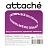 Блок для записей Attache 90x90x50 мм белый проклеенный (плотность 80 г/кв.м) Фото 1