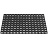 Коврик входной грязезащитный Rubberhole 50x100 см черный