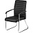 Конференц-кресло Easy Chair 806 VPU черное (экокожа, металл хромированный)