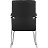 Конференц-кресло Easy Chair 806 VPU черное (экокожа, металл хромированный) Фото 3