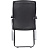 Конференц-кресло Easy Chair 807 VPU черное (искусственная кожа, металл хромированный) Фото 3