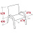 Конференц-кресло Easy Chair 807 VPU черное (искусственная кожа, металл хромированный) Фото 5